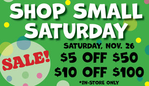 Black Friday and Shop Small Sales!!!!