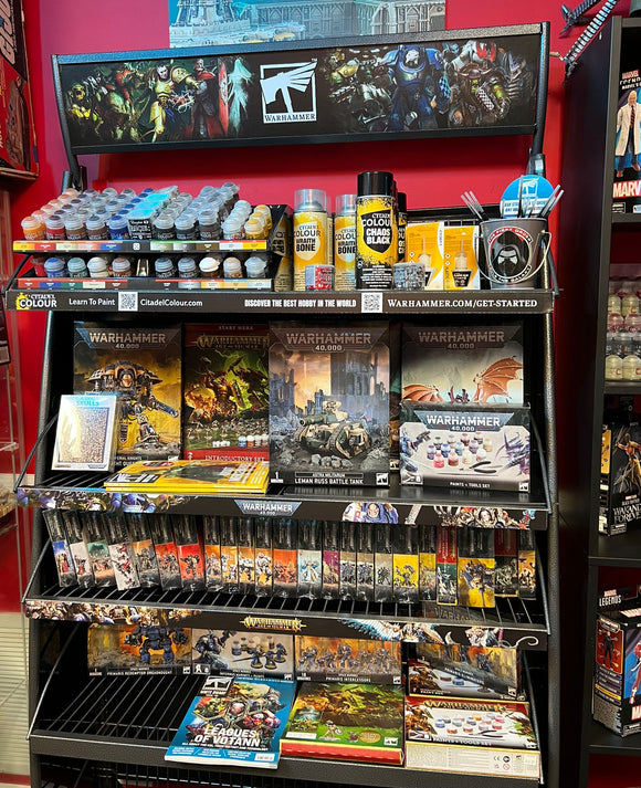 ANNOUNCEMENT: Now Selling WARHAMMER Products!!!