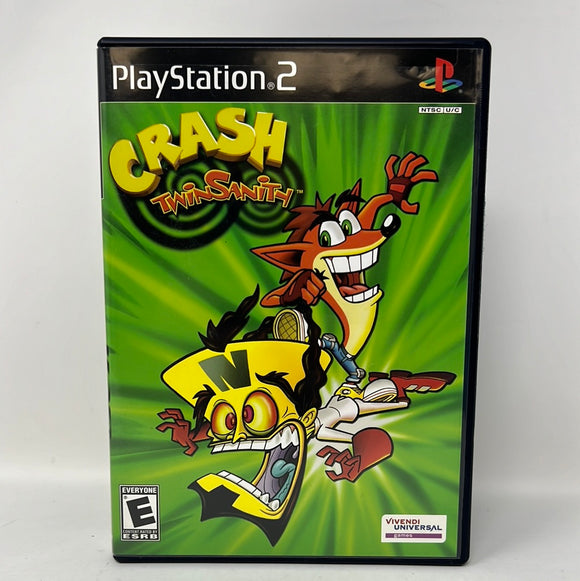 Playstation 2 (PS2): Crash Bandicoot Twin Sanity