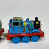 RARE!  "Thomas the Train" Engine with Sodor Paint Works Tanker Diecast Metal