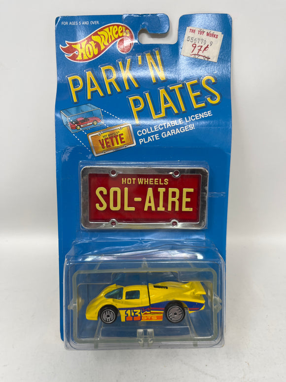 1989 Hot Wheels Park’N Plates “Sol Aire CX-4” (Red Plate & Blue Window Tint Variant)