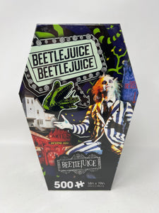 Beetlejuice Coffin Box 500 Piece Puzzle