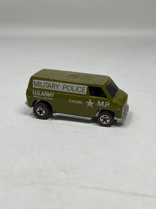 1976 Hot Wheels “Khaki Kooler” Super Van Flying Colors Redline