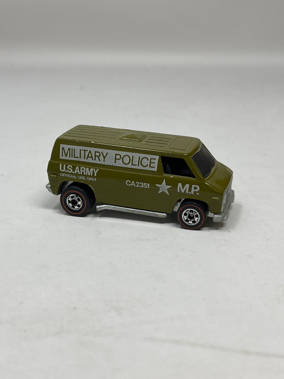 1976 Hot Wheels “Khaki Kooler” Super Van Flying Colors Redline