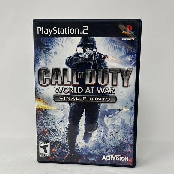 Playstation 2 (PS2): Call Of Duty: World At War Final Fronts