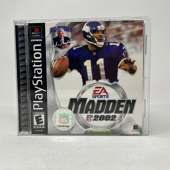 Playstation (PS1): ‘EA Sports: Madden 2002’
