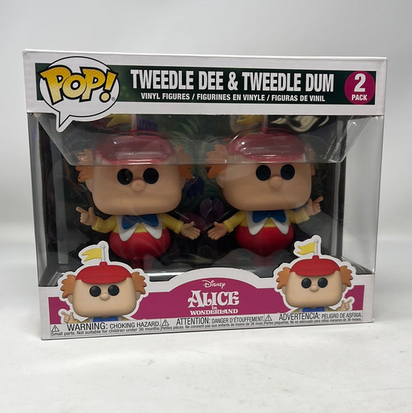 Funko Pop! Disney Alice in Wonderland “Tweedle Dee & Tweedle Dum” 2 Pack