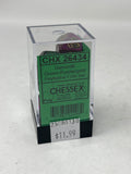 Chessex “Gemini: Green Purple/Gold” 7-Die Set