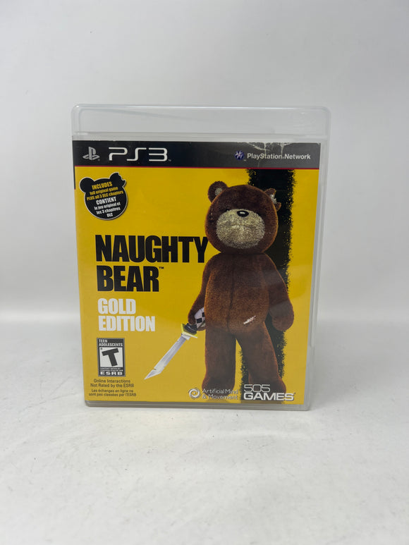 Playstation 3 (PS3) Naughty Bear Gold Edition