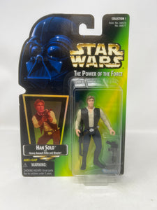 Star Wars Power Of The Force: Han Solo (with Assault Rifle and Blaster)