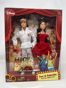 2007 Disney High School Musical “Troy & Gabriella” Dolls