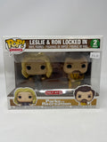 Funko POP! Parks and Recreation “Leslie & Ron Locked In” 2-Pack