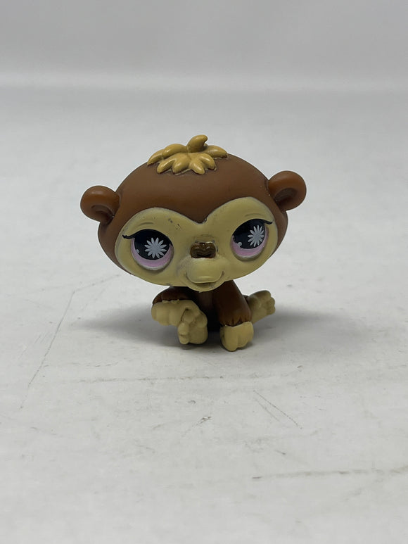 Littlest Pet Shop “Chimpanzee (Pink Eyes)” #834