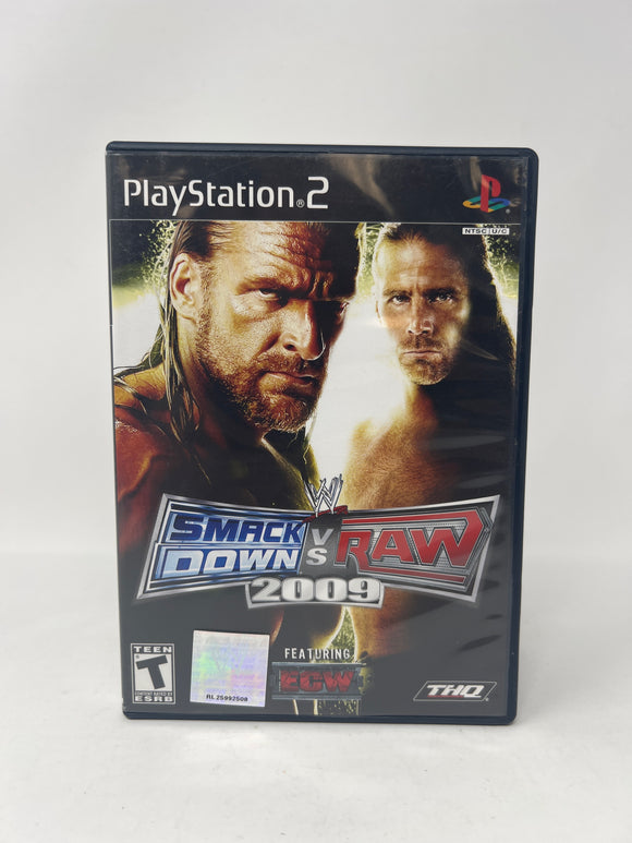 Playstation 2 (PS2): WWE Smackdown vs RAW 2009