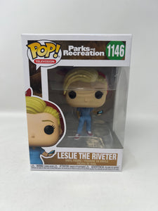 CLEARANCE! Funko POP! Parks and Recreation “Leslie the Riveter” #1146