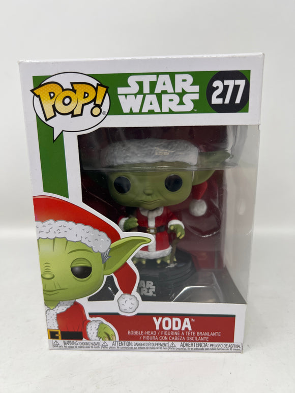 Funko POP Star Wars Yoda Christmas Santa Outfit #277