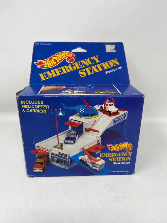 1988 Hot Wheels “Emergency Station” Sto & Go Set