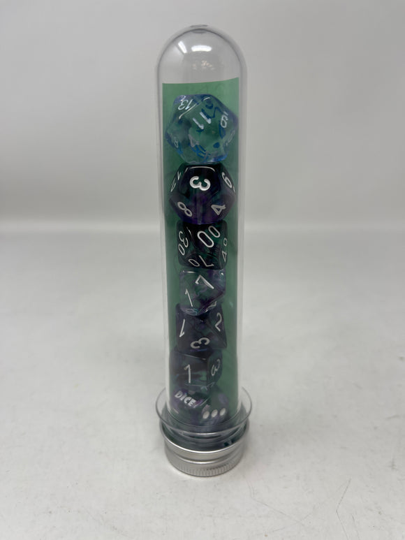 Chessex- Nebula Florite (8 Dice Set)