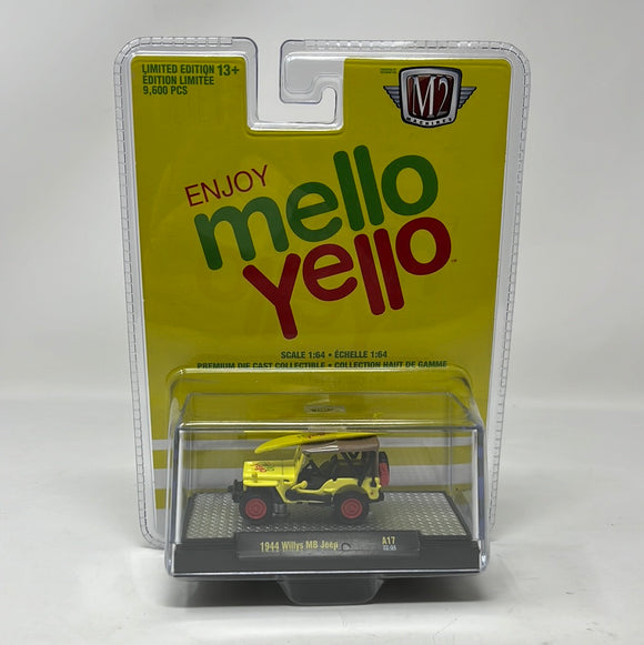 M2 Machines: Limited Edition Mello Yellow “1944 Willys MB Jeep”