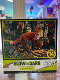 The Woodland Creatures Hidden Images Glow in the Dark 500 Piece Puzzle