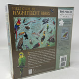 Field Guide to Magnificent Birds 500 Piece Jigsaw Puzzle