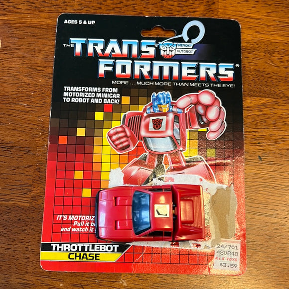 Transformers 1987 Throttlebot: 'Chase'