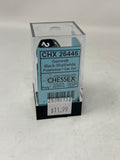 Chessex “Gemini: Black Shell/White” 7-Die Set