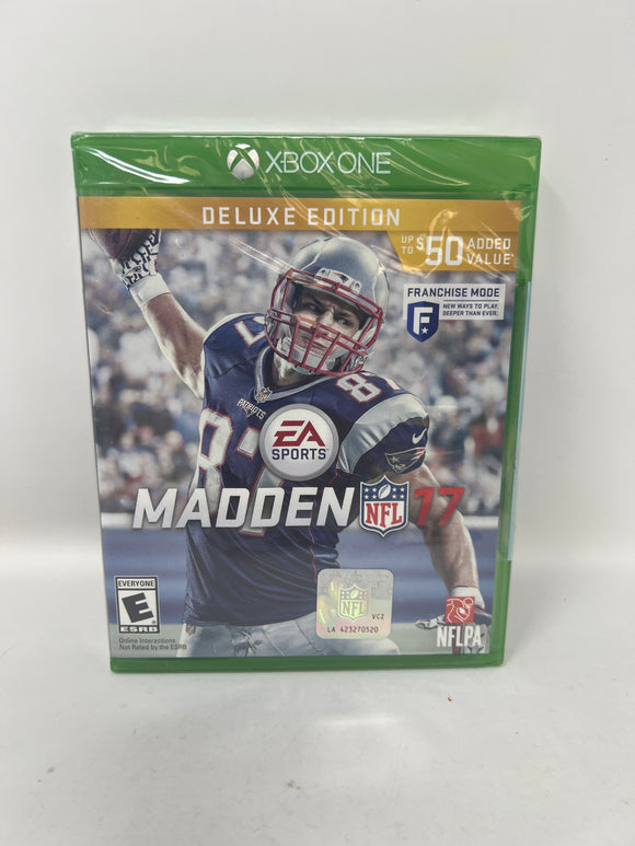 Xbox ONE: EA Sports: NFL Madden 17 Deluxe Edition (New/Sealed)