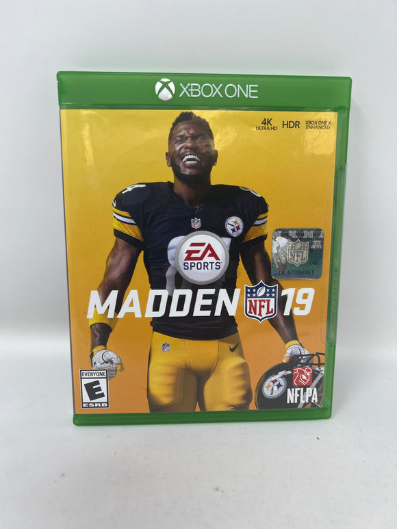 Xbox ONE: EA Sports: NFL Madden 19 (New/Sealed)