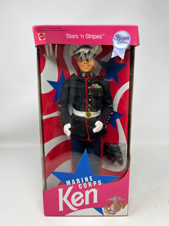 Vintage Collectible Stars ‘n Stripes Marine Corps Ken