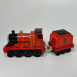 Thomas the Train "James" with Tender Diecast Metal Trains