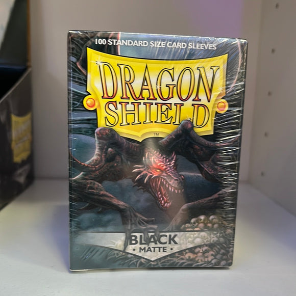 Dragon Shield Sleeves- Matte Black (100 ct.)