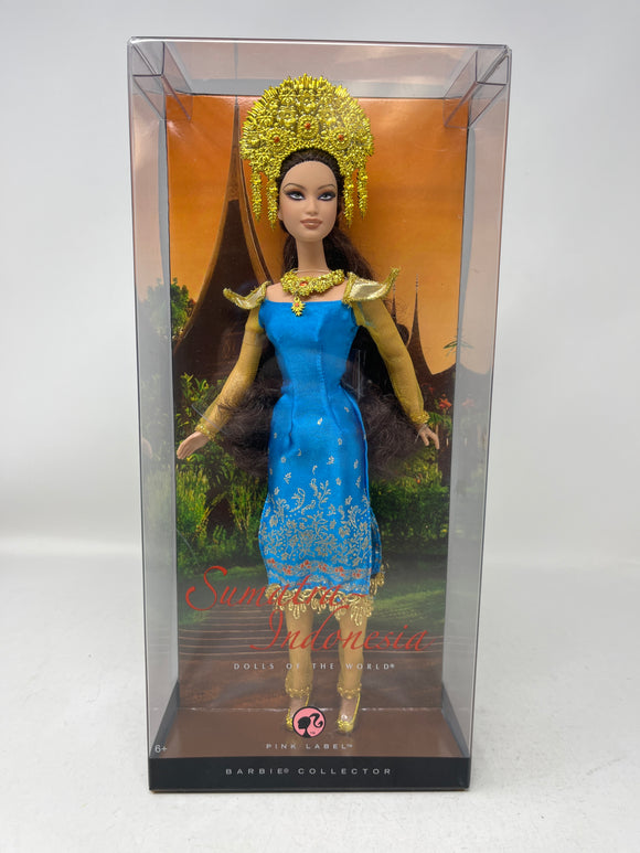 2007 Dolls of the World “Sumatra Indonesia” Pink Label Barbie