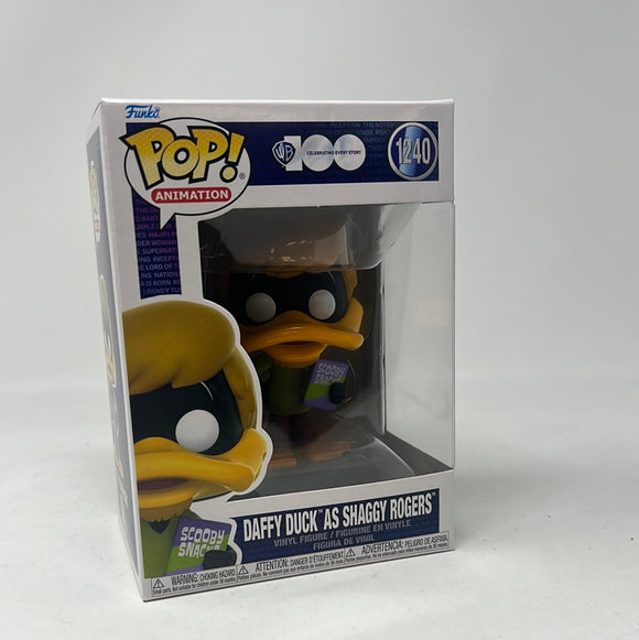 Funko POP! Warner Brothers 100 years Daffy Duck as Shaggy Rogers #1240
