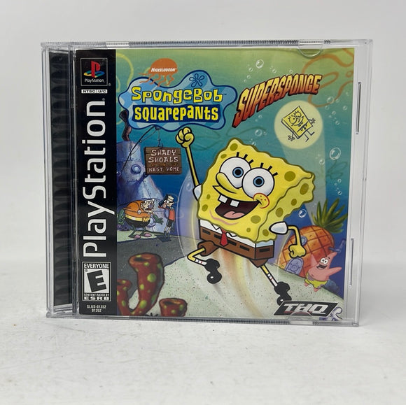 Playstation (PS1): 'Spongebob Squarepants: Supersponge'