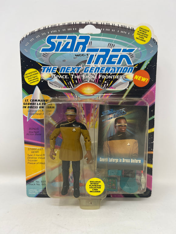 Star Trek The Next Generation: “Lieutenant Commander Geordi La Forge In Dress Uniform