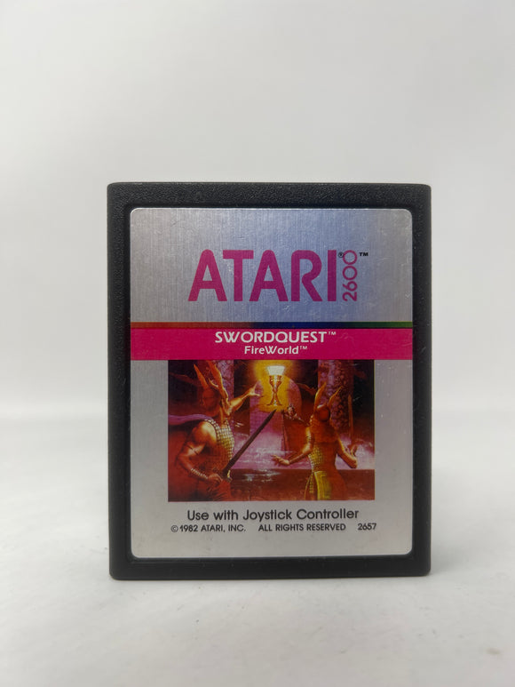 Atari 2600 Sword Quest Fire World