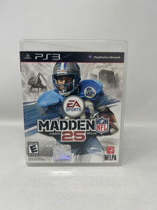 Playstation 3 (PS3) EA Sports NFL Madden 25 Years Anniversary 1989-2014