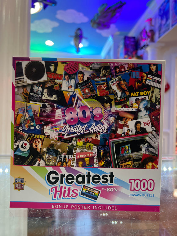 Greatest Hits - 80's Artists 1000 Piece Puzzle