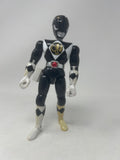 1993 Mighty Morphin Power Rangers 8" Black Ranger Kick Action