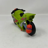 TMNT 1994 Road Racing Mike Bodacious Bikers Green Motorcycle (motorcycle only)