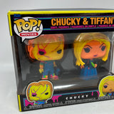 Funko POP! Movies Chucky & Tiffany 2 Pack Black Light Edition