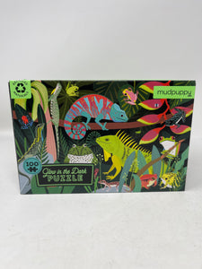 Glow in the Dark “Frogs & Lizards” 100 Piece Puzzle