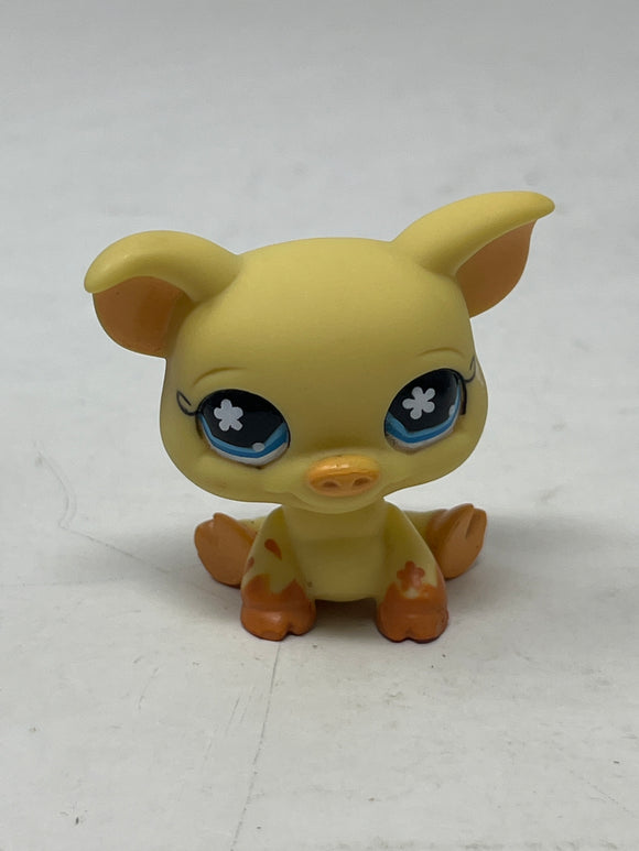 Littlest Pet Shop “Pig (Yellow)” #475