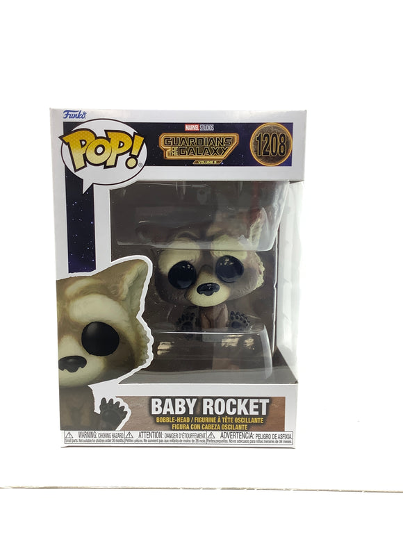 Funko POP! Marvel Guardians of the Galaxy Volume 3 Baby Rocket #1208