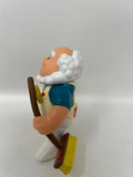 Vintage Care Bears Cloud Keeper with Broom Posable Figure