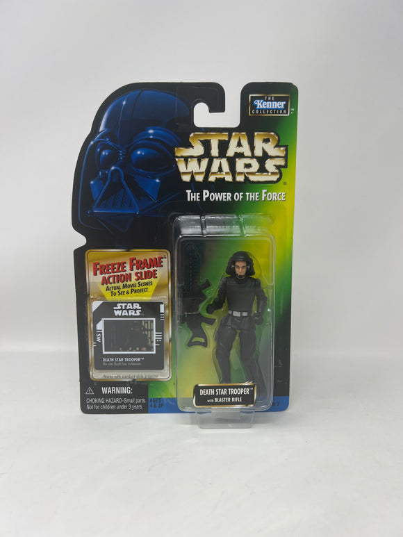 Star Wars The Power Of The Force: Death Star Trooper With Blaster Rifle