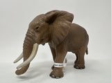 Retired Schleich African Elephant  Male from 2004 #14341