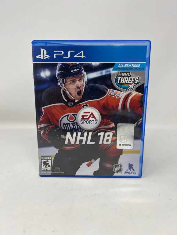 Playstation 4 (PS4) EA Sports: NHL 18