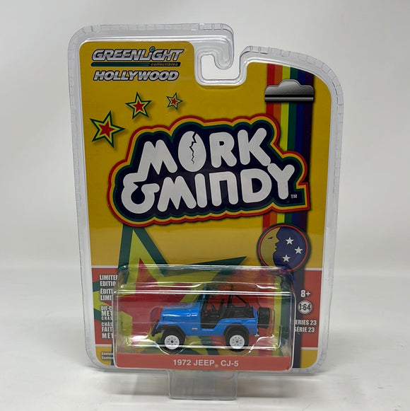 Greenlight Collectibles Hollywood: Mork Emindy “1972 Jeep CJ-5”